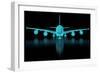 Commercial Aircraft Mesh-nmcandre-Framed Art Print