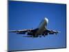 Commercial Airplane in Flight-Mitch Diamond-Mounted Photographic Print