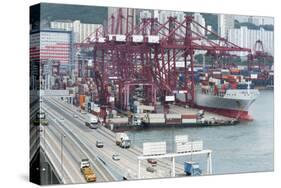Commercial Container Port-LeeYiuTung-Stretched Canvas