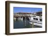 Commercial Fishing Boats at Fisherman's Wharf-Richard Cummins-Framed Photographic Print