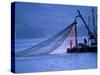 Commercial Fishing Trawler, Frederick Arm, Inside Passage, Southeast Alaska, USA-Stuart Westmoreland-Stretched Canvas