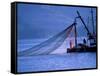 Commercial Fishing Trawler, Frederick Arm, Inside Passage, Southeast Alaska, USA-Stuart Westmoreland-Framed Stretched Canvas