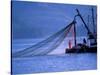 Commercial Fishing Trawler, Frederick Arm, Inside Passage, Southeast Alaska, USA-Stuart Westmoreland-Stretched Canvas