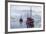 Commercial Iceberg Tours Amongst Huge Icebergs Calved from the Ilulissat Glacier-Michael-Framed Photographic Print