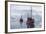 Commercial Iceberg Tours Amongst Huge Icebergs Calved from the Ilulissat Glacier-Michael-Framed Photographic Print