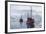Commercial Iceberg Tours Amongst Huge Icebergs Calved from the Ilulissat Glacier-Michael-Framed Photographic Print