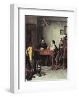 Commercial Instruction-Isidor Kaufmann-Framed Art Print