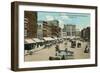 Commercial Place, Norfolk-null-Framed Art Print