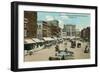 Commercial Place, Norfolk-null-Framed Art Print