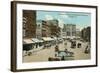 Commercial Place, Norfolk-null-Framed Art Print