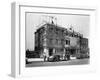 Commercial Shop Unit Construction in Rotherham, South Yorkshire, 1962-Michael Walters-Framed Photographic Print