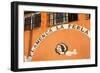 Commercial sign of a bar, Flamenca La Perla, Cadiz, Andalusia, Spain-null-Framed Photographic Print