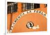 Commercial sign of a bar, Flamenca La Perla, Cadiz, Andalusia, Spain-null-Framed Photographic Print