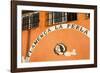 Commercial sign of a bar, Flamenca La Perla, Cadiz, Andalusia, Spain-null-Framed Photographic Print