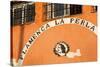 Commercial sign of a bar, Flamenca La Perla, Cadiz, Andalusia, Spain-null-Stretched Canvas