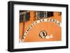 Commercial sign of a bar, Flamenca La Perla, Cadiz, Andalusia, Spain-null-Framed Photographic Print