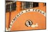 Commercial sign of a bar, Flamenca La Perla, Cadiz, Andalusia, Spain-null-Mounted Photographic Print