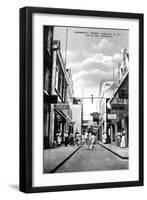 Commercial Street, Curacao, Netherlands Antilles, C1900s-null-Framed Giclee Print