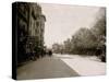 Commercial Street with Persian Bazaar and El Unico Gift Shop, Saint Augustine, Fla.-null-Stretched Canvas