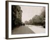 Commercial Street with Persian Bazaar and El Unico Gift Shop, Saint Augustine, Fla.-null-Framed Photo