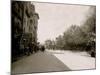 Commercial Street with Persian Bazaar and El Unico Gift Shop, Saint Augustine, Fla.-null-Mounted Photo