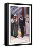 Commissionaire-Ernest Ibbetson-Framed Stretched Canvas