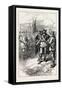 Commissioners Landing at Boston, USA, 1870S-null-Framed Stretched Canvas