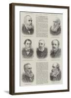 Commissioners of the Colonial Exhibition-null-Framed Giclee Print