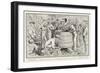 Commissioning a New Grog-Tub on a Battleship for the Coronation, Finishing Touches-William T. Maud-Framed Giclee Print