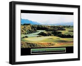 Commitment - Golf-unknown unknown-Framed Photo