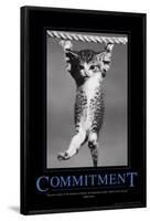 Commitment-null-Framed Poster