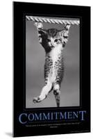 Commitment-null-Mounted Poster