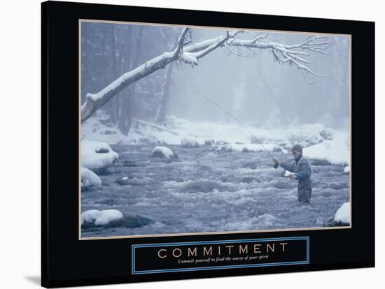 Commitment-null-Stretched Canvas