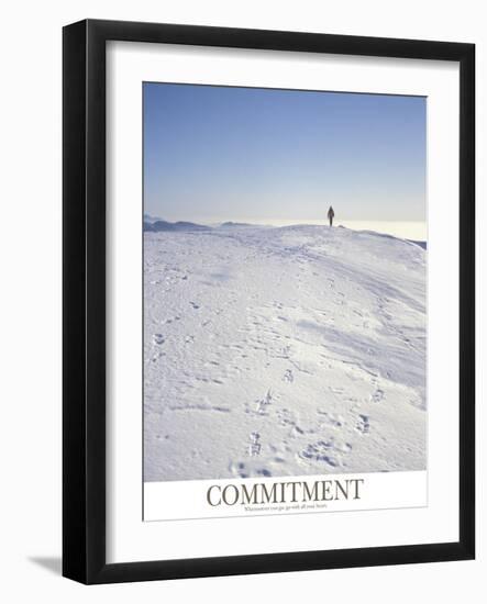 Commitment-AdventureArt-Framed Photographic Print