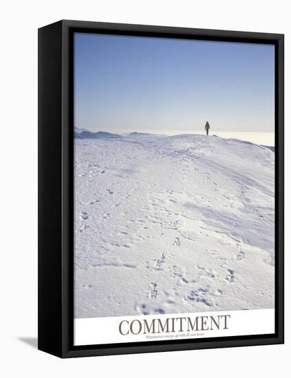 Commitment-AdventureArt-Framed Stretched Canvas