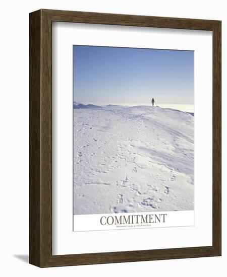 Commitment-AdventureArt-Framed Premium Photographic Print