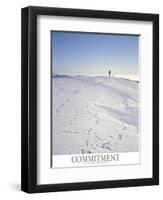 Commitment-AdventureArt-Framed Premium Photographic Print