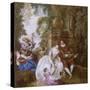 Commode de madame du Barry-Martin Carlin-Stretched Canvas