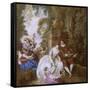 Commode de madame du Barry-Martin Carlin-Framed Stretched Canvas