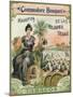 Commodore Bouquet Brand Cigar Box Label-Lantern Press-Mounted Art Print