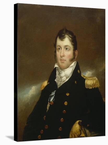 Commodore Oliver Hazard Perry, c.1814-John Wesley Jarvis-Stretched Canvas