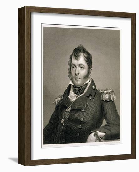 Commodore Oliver Hazard Perry-John Wesley Jarvis-Framed Giclee Print