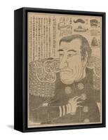 Commodore Perry, C.1853-54-null-Framed Stretched Canvas