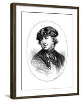 Commodore Robert Hopkins, American Naval Commander, from a Print of 1776-Whymper-Framed Giclee Print