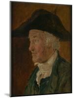 'Commodore' Samuel Wilkes, a Greenwich Pensioner, C.1832 (Painting)-John Burnet-Mounted Giclee Print