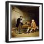 Commodore Trunnion and Jack Hatchway, C.1839 (Oil on Canvas)-Francis William Edmonds-Framed Giclee Print