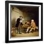 Commodore Trunnion and Jack Hatchway, C.1839 (Oil on Canvas)-Francis William Edmonds-Framed Giclee Print