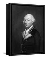 Commodore William Locker-J Stuart-Framed Stretched Canvas