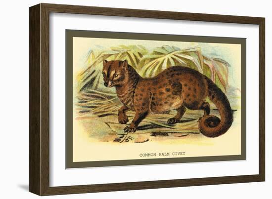 Common Palm Civet-Sir William Jardine-Framed Art Print