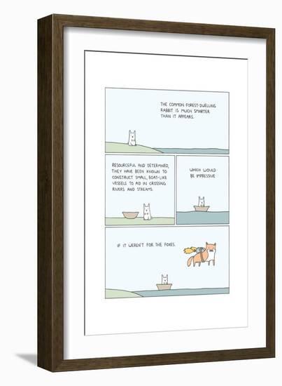 Common Rabbit-Reza Farazmand-Framed Art Print